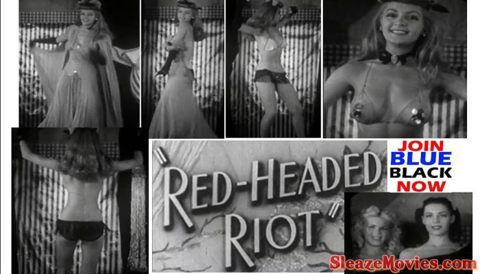 Red Headed Riot (1940s) Burlesque Dancer